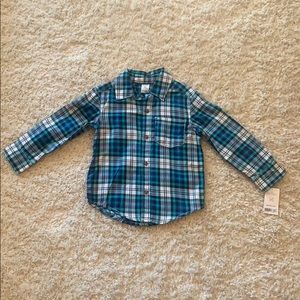 Carters size 2t button up shirt
